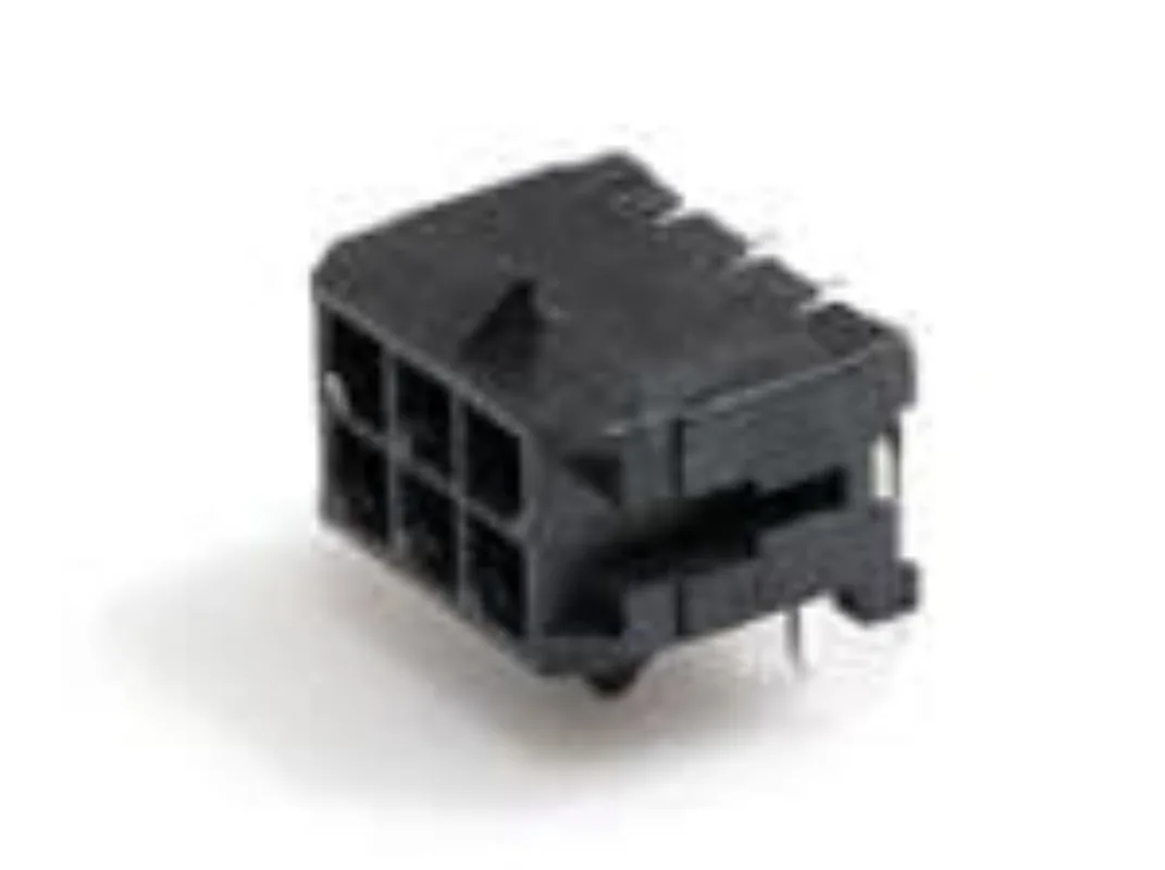(5-20 piezas) 0430450601 MOLEX MicroFit 3.0 RA Hdr W/TH DR 15Au 6Ckt 430450601