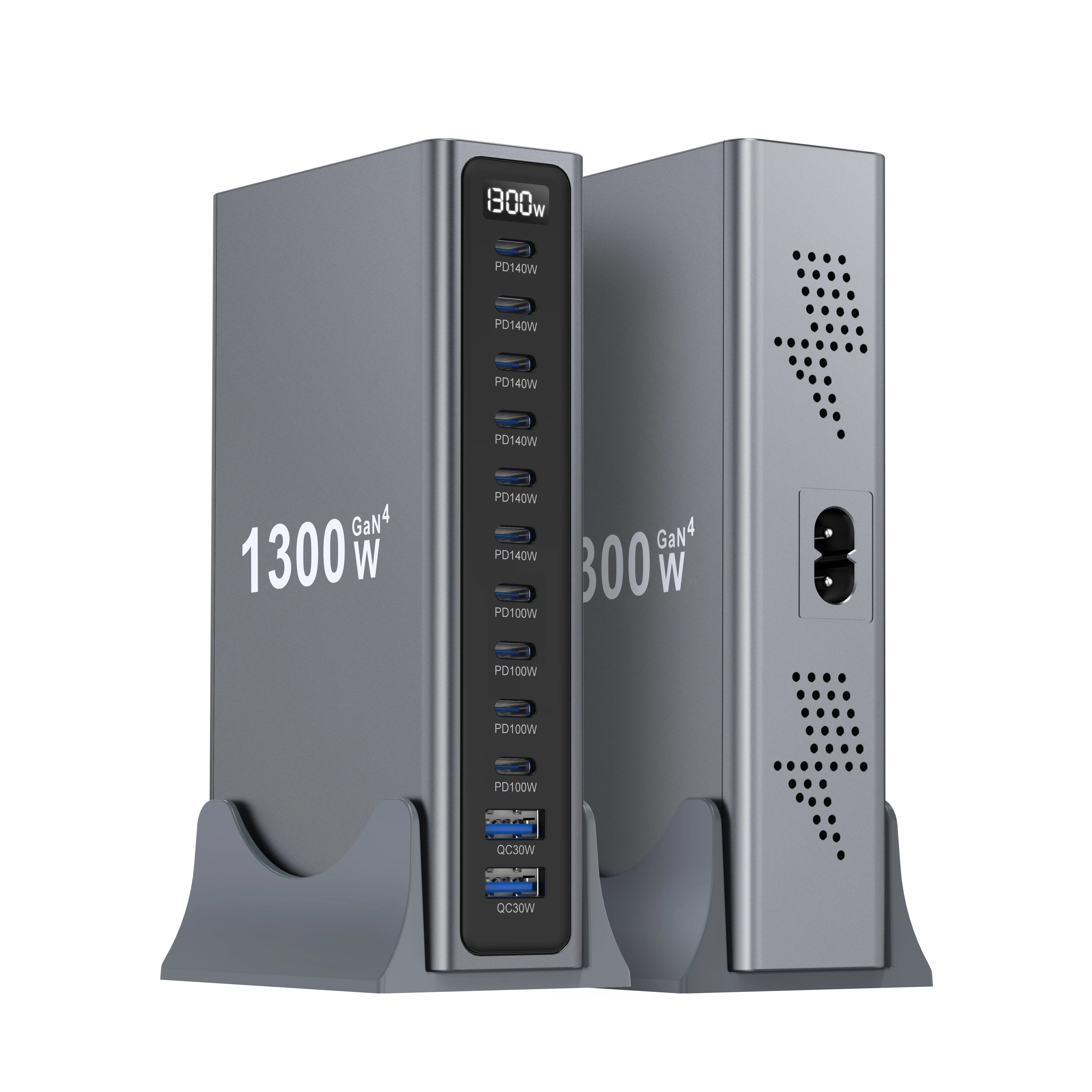 multi-ports-usb-charger-1300w-gan-desktop-fast-charging-station-for-iphone-samsung-xiaomi-macbook-laptops-tablets-fast-charger