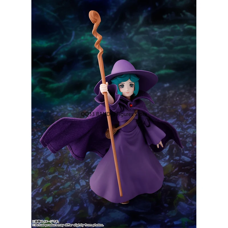 Bandai Original S.H.Figuarts Berserk Schierke SHF Action Figure Active Joints Model Desktop Ornaments Model Gift