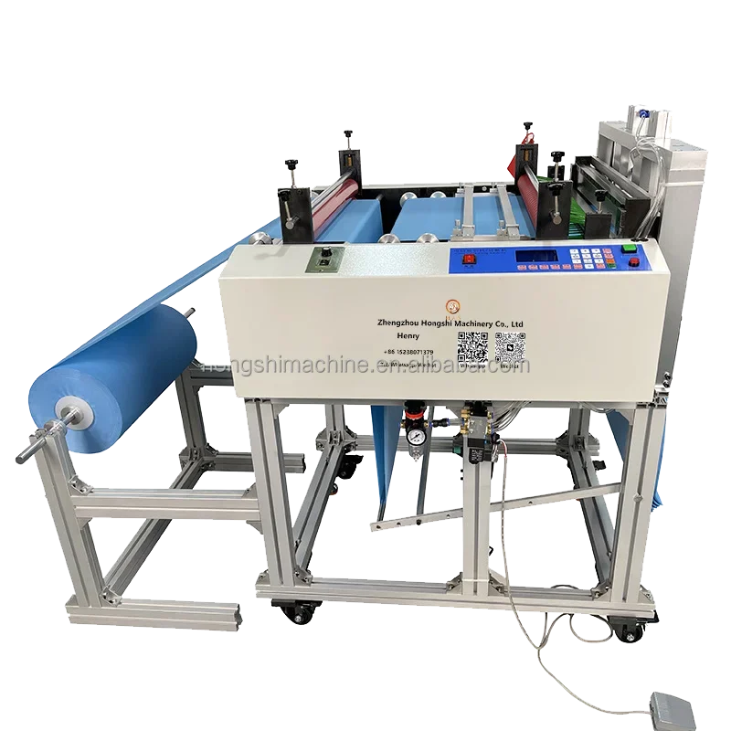 أفضل سعر لفة عالية السرعة إلى آلة قطع الورق غير المنسوجة لفة القماش إلى آلة قطع الورق #3