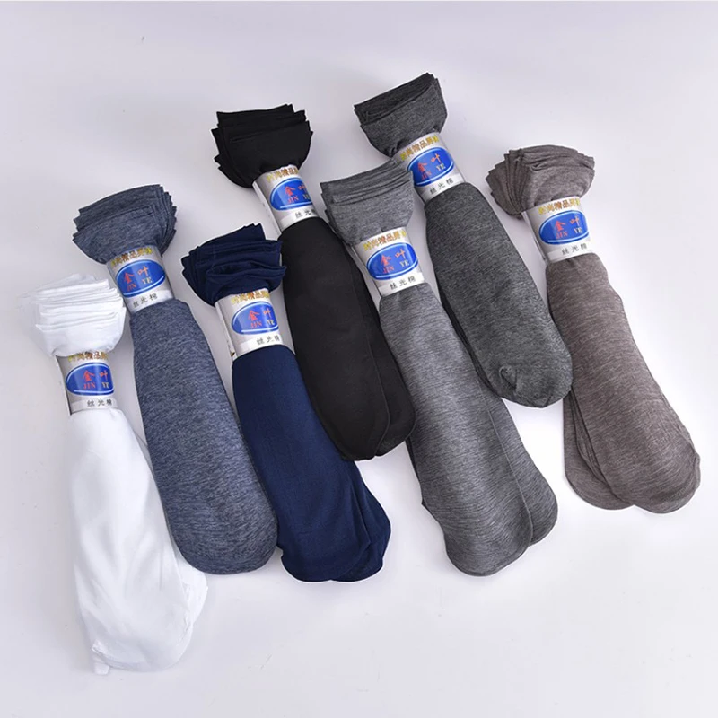 

Brand 1Pair Men Socks Factory Price Fashion Casual Solid Color Male Socks Summer Breathable Mercerized Cotton Short Sock Meias