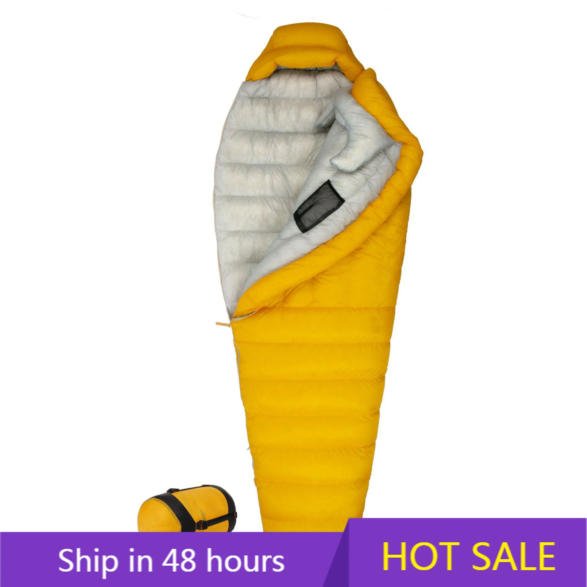 

YTYIN Duck Down Sleeping Bag Outdoor Camping Down Sleeping Bag Fluffy Down Adult Sleeping Bag