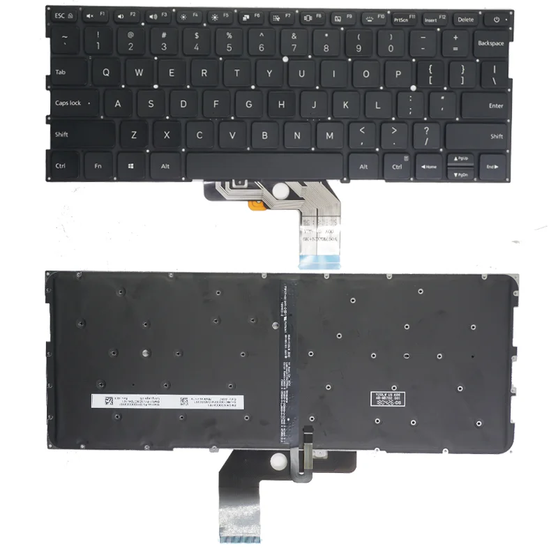 Imagem -02 - Teclado dos Eua para o Xiaomi mi ar 13 16130101 Mk10000005761 490.09u07.0d01 9z.nd7bw Tm1604 Tm1613r Tm1704 Tm1703 161301