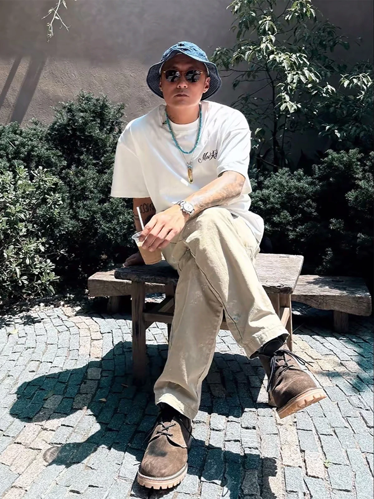 

Мужская футболка MADN 25SS свободного кроя с коротким рукавом, молодежная, модная, с мотоциклетным принтом, из хлопка, с круглым вырезом, повседневная, летняя