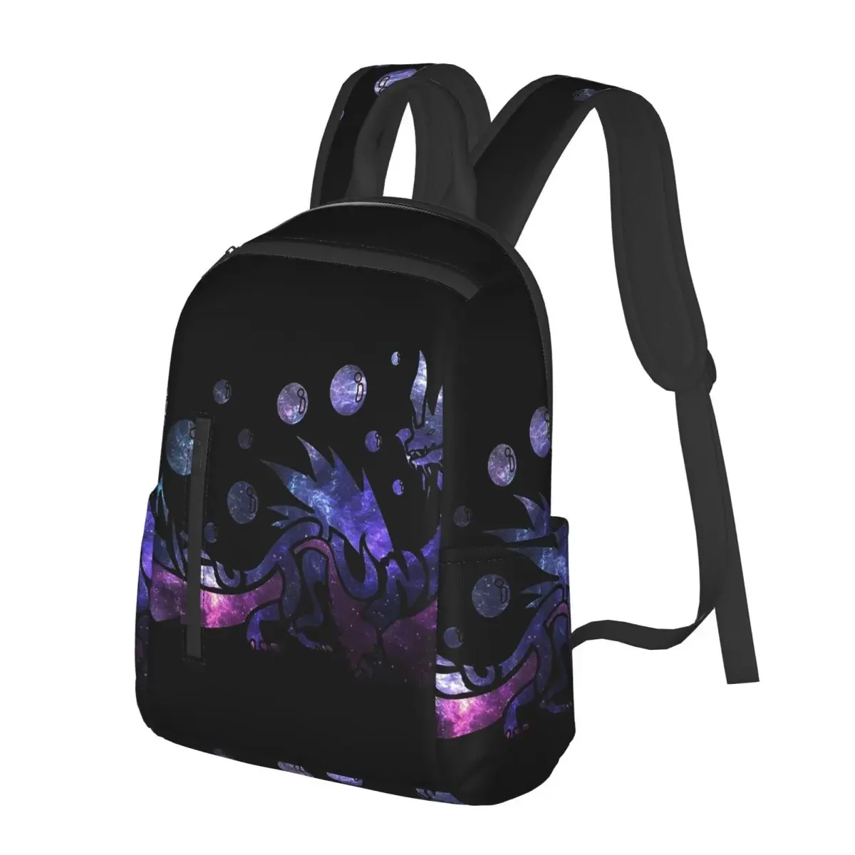 

Monster Hunter World - Mizutsune Student Backpack School Bag Hiking Travel Daypack for Men Women Fashion Bookbag Shoulder Bags