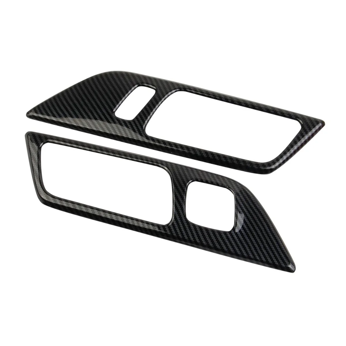 Inner Door Handle Panel Cover Trim for 2024 Accessories Carbon Fiber ,with Memory Seat