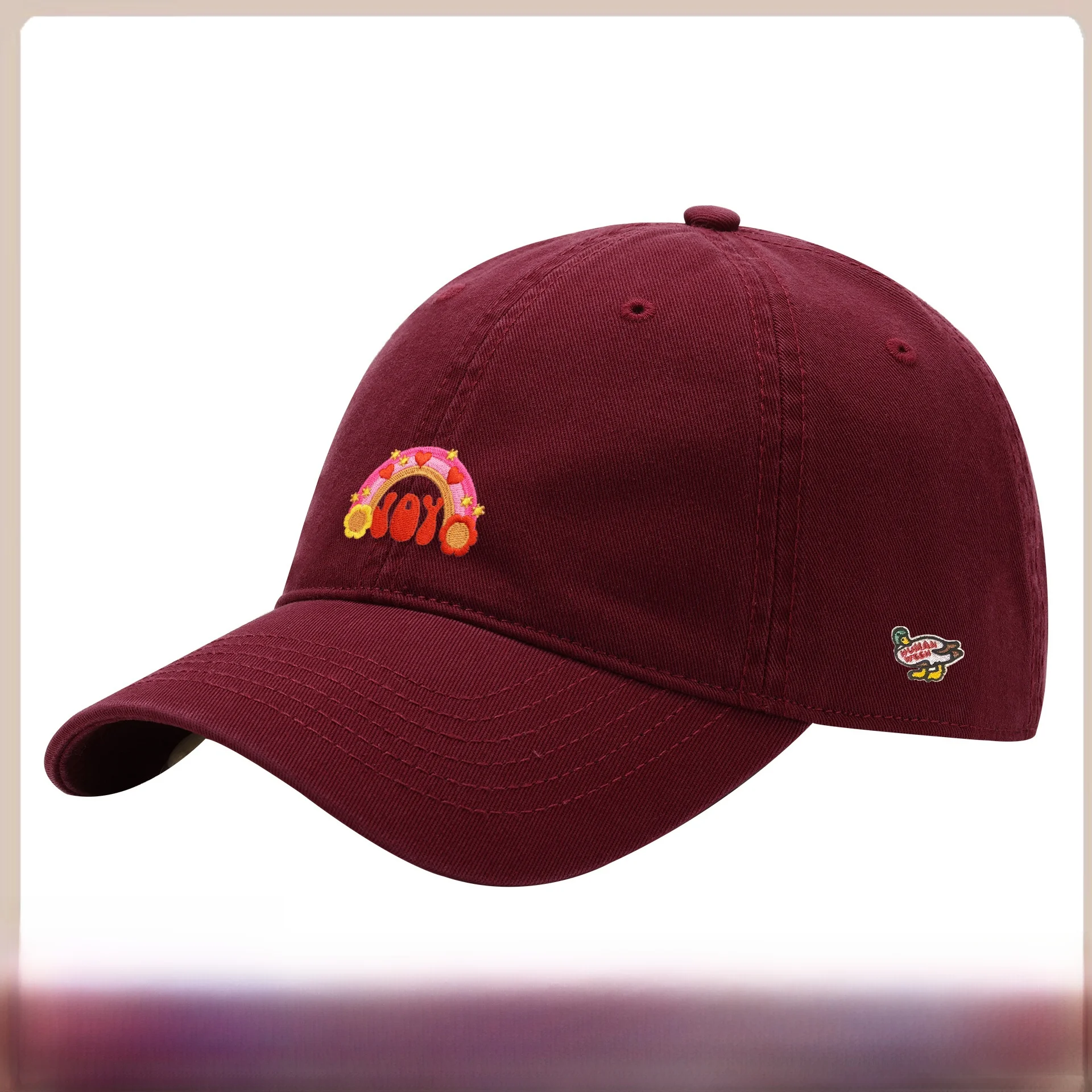 ユニセックスカジュアルスタイル野球帽旅行ファッションシンプルなデザイン日焼け防止綿素材男性と女性のための調節可能なサイズ