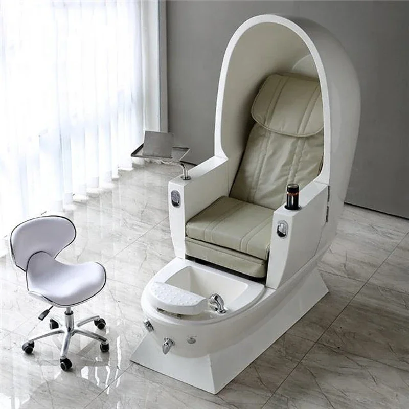 Electric Foot Bath Sofa Recliner Space Capsule Massage Spa Foot Wash Nail Bath Sofa