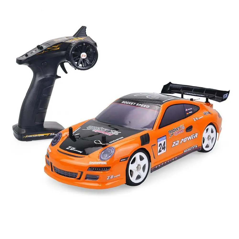 ZD RACING 9048 RC Car Racing 45km/H 1:16 Scale 2.4GHz Brushless RC Car 4WD 30A ROCKET S16 Tourning Car RTR 20mins Work Time