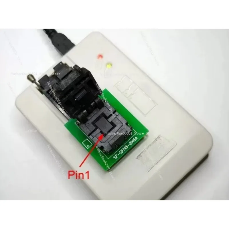 【Smart】SF-QFN8-8X6A Programming Socket WSON8 QFN8 To DIP8 Adapter