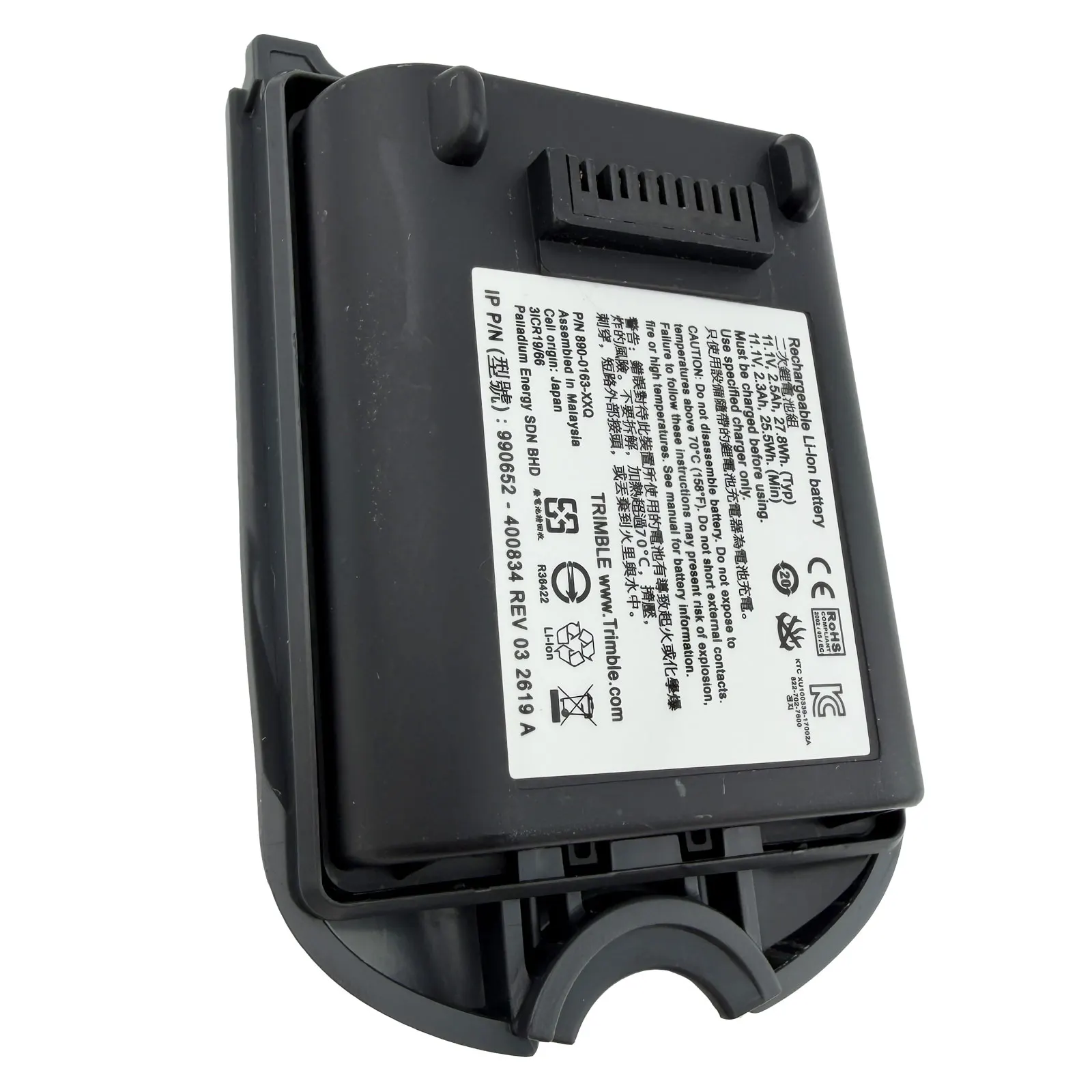 Rechargeable Battery TSC3 for Trimble Data Collector GPS RTK GNSS Receiver Surveying 2500mAh 11.1V Instrument