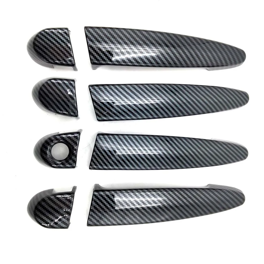 Door Handle Cover Carbon Fiber Look For BMW 430i 320i 328d 330i 340i 420i