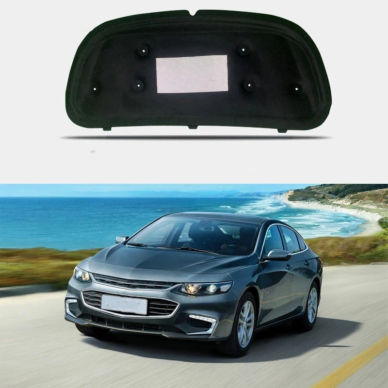 Aislamiento Térmico y Acústico para Chevrolet Malibu 2015 2016 2017 2018, Alfombrilla de Algodón para el Capó Delantero, Cubierta para el Motor, Aislante de Ruido