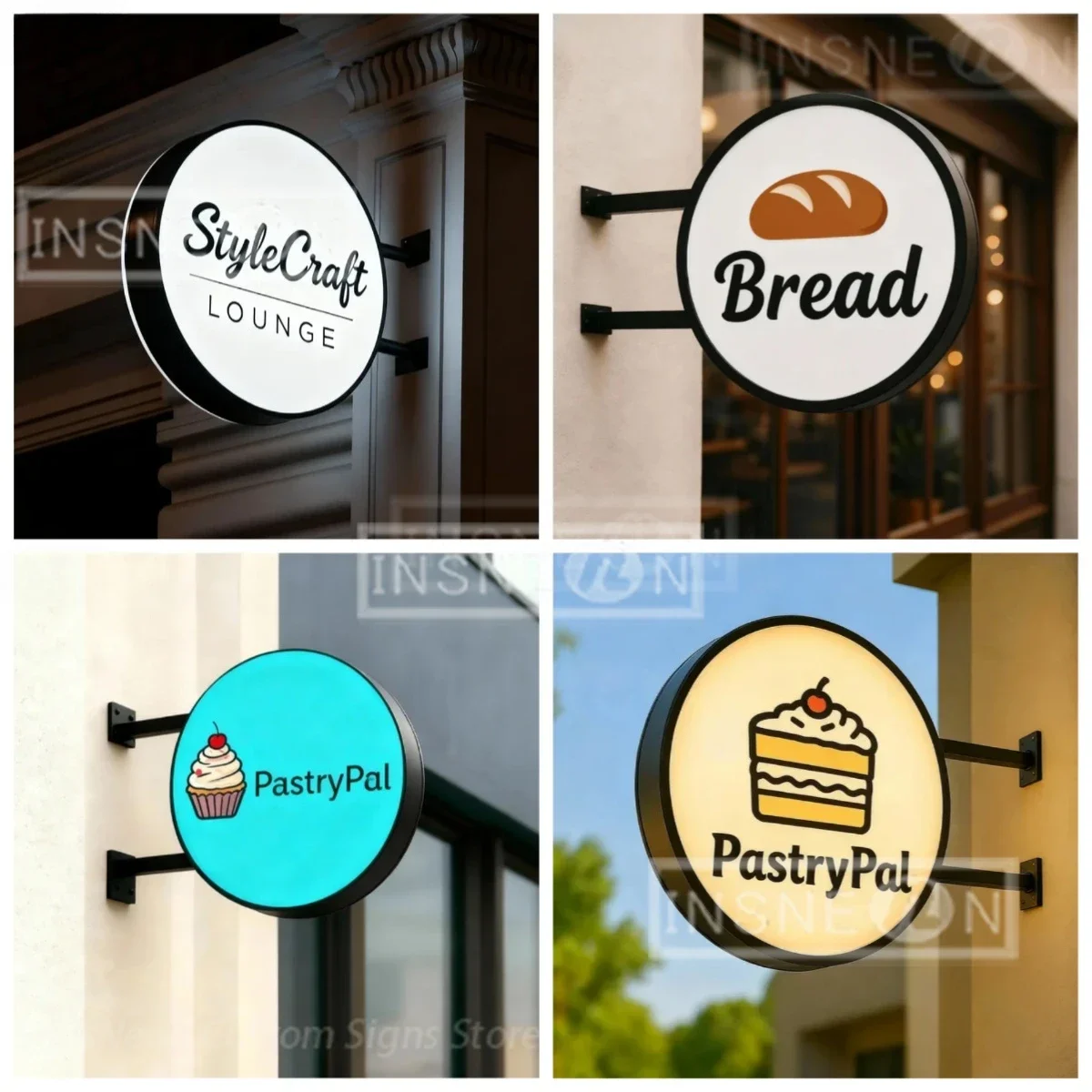 digital-plaza-round-side-mount-led-light-box-double-sided-illuminated-sign-outdoor-storefront-sign-for-electronics-shop