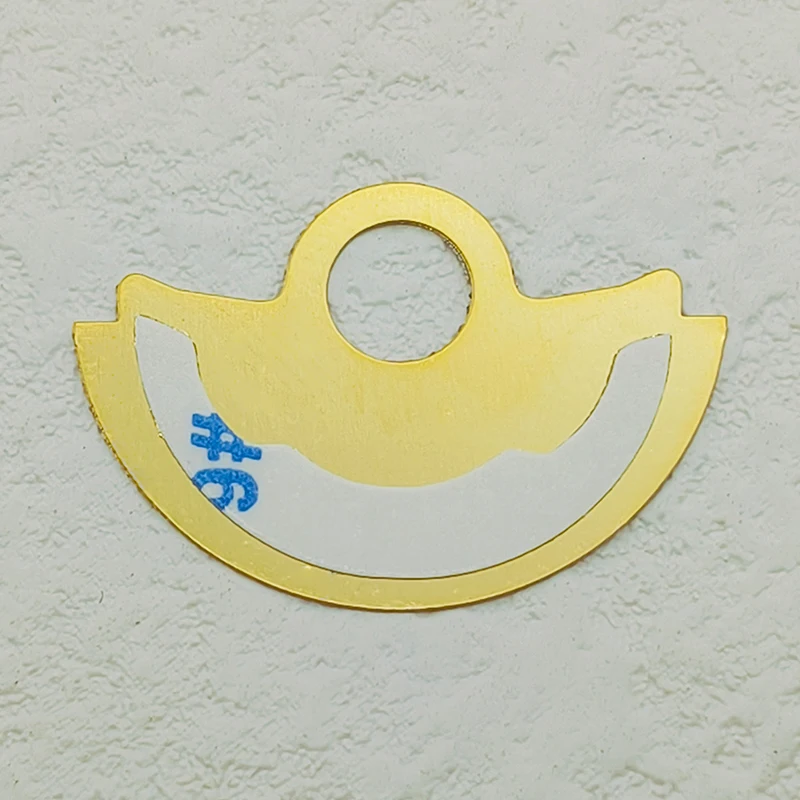 NH35 Automatic Hammer Rotor Metal Patch and UP Sticker Fit 4R35 4R36 NH35 NH36 7S Movement SKX007 Men's Watch Refit Weight Rotor