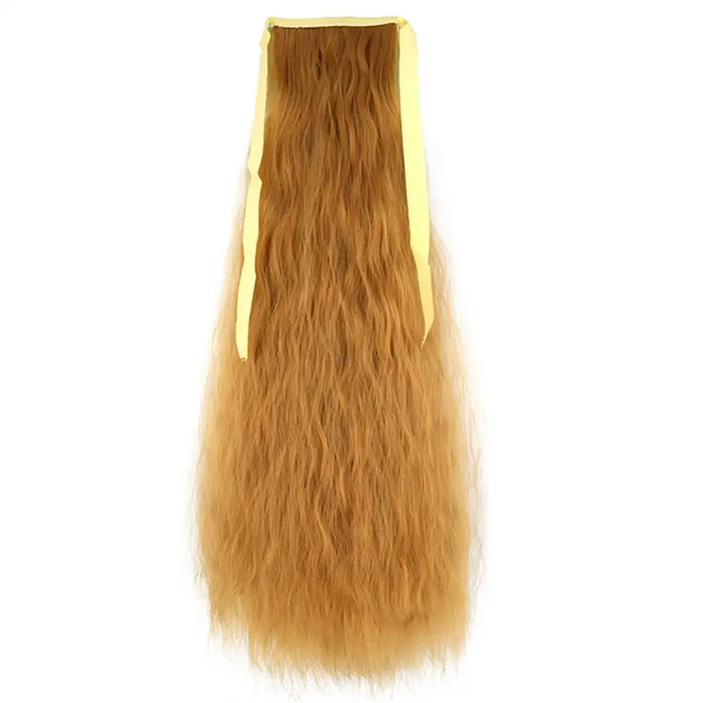 Peruca dianteira do laço longo ondulado sintético, Cabelo encaracolado, Perucas de cabelo natural, Resistente ao calor, Ombre vermelho