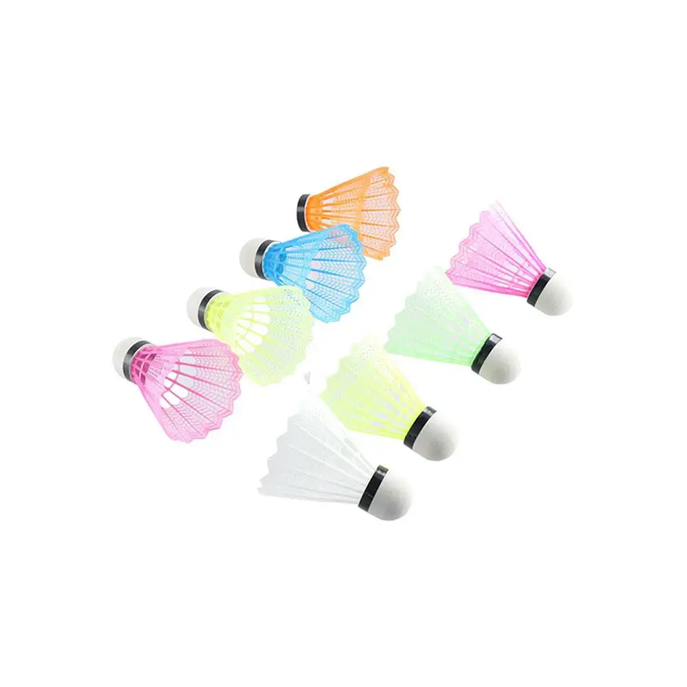 

Durable 12pcs Colorful Sport Training Outdoor Racquet Sports Training Ball Shuttlecock Badminton Balls Shuttlecocks Products