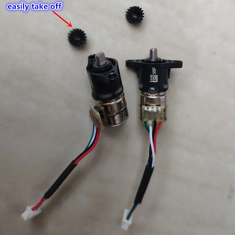 2-phase 4-wires 10mm stepping motor reduction ratio 1:19 planetary gear motor ~