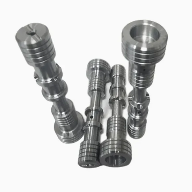 Custom CNC Turnning Milling of Stainless Steel Hardware Accessories Knurled Shaft