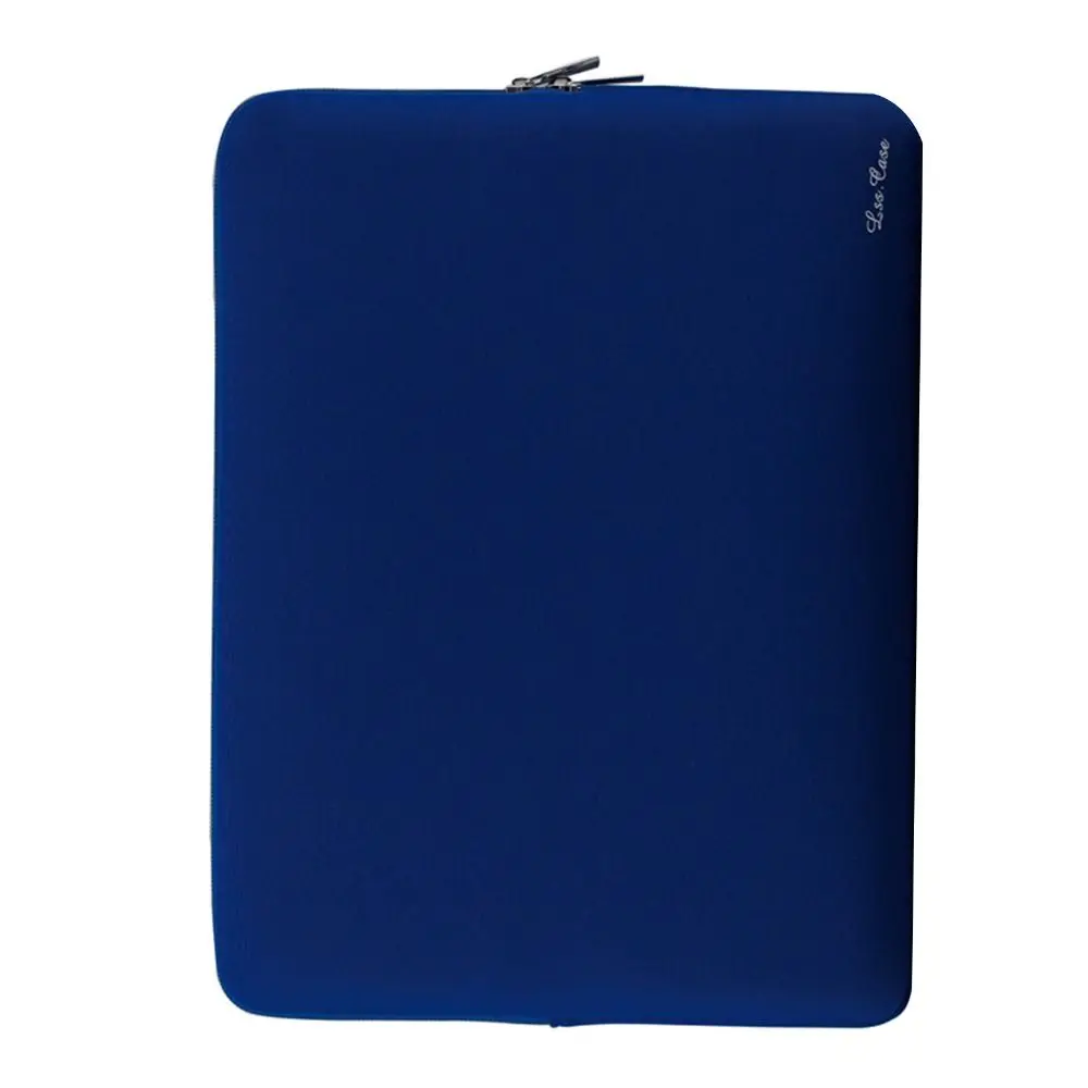 Portable 13 Inch Laptop Sleeve Case Soft Padded Zipper Bag Computer Bag Black/Dark Blue/Red Carrying Case Laptop Protection