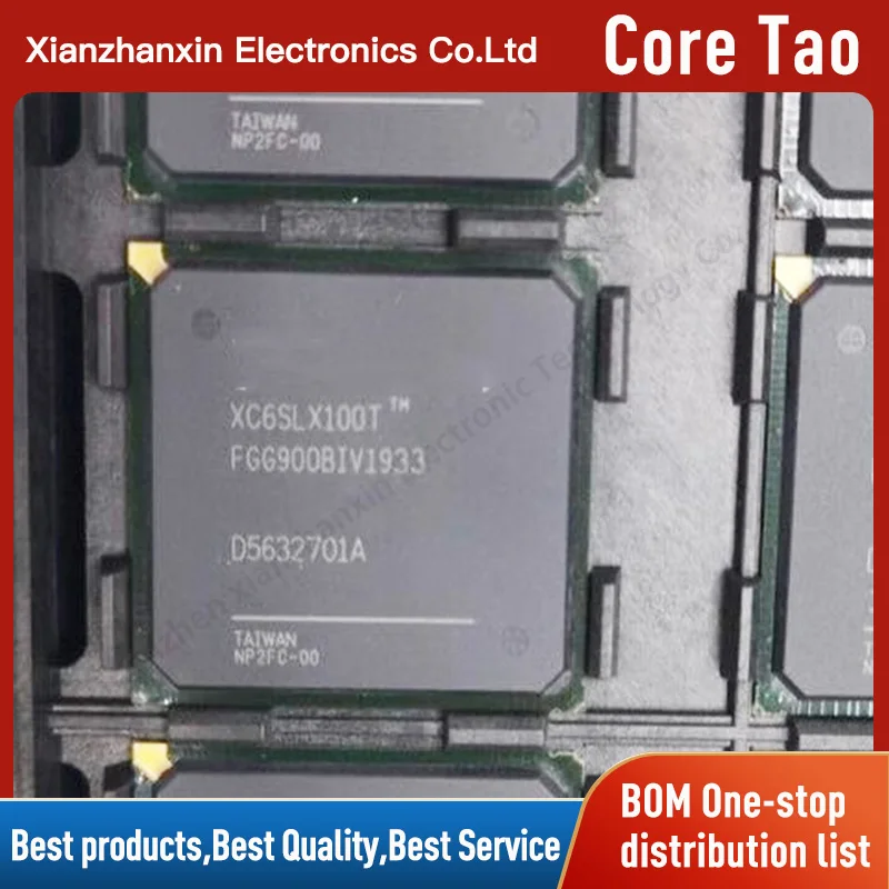 1PCS/LOT XC6SLX100T-FGG900 XC6SLX100T-FG900 XC6SLX100T BGA900 Programmable gate array chips in stock