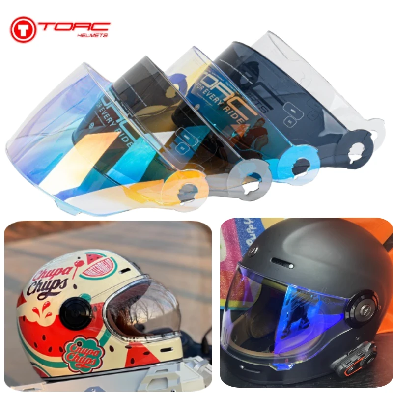 Hot TORC T1 T135 Helmet Visor Original Lens Bubble Ordinary   Replacement TORC Visors Replacement Accessories