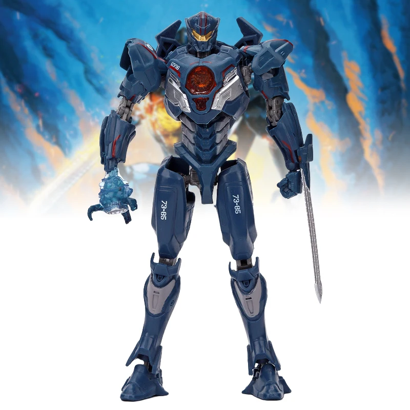 18cm Pacific Rim 2 Gipsy Avenger Mecha Movie Action Figures NECA Monster Pvc Model Collection Ornament Toys Gifts For Kids Boys