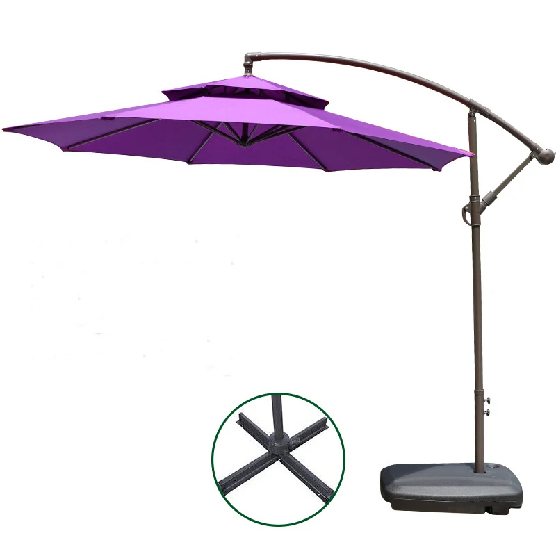 garden umbrella terrace large parasol stand balcony umbrella outdoor Roman umbrella