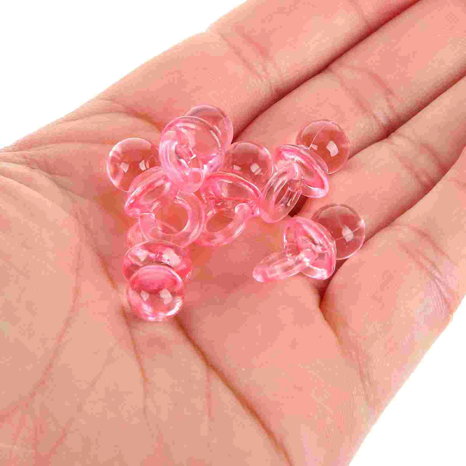 100 Pcs Baby Party Supplies Pacifiers Mini Model Shower Favor Ornament Miniature Ornaments Decor