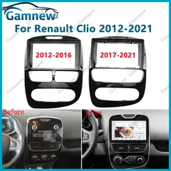 9 Inch Car Frame Fascia Adapter Canbus Box Decoder Android Radio Audio Dash Fitting Panel Kit For Renault Clio 4 2012-2021