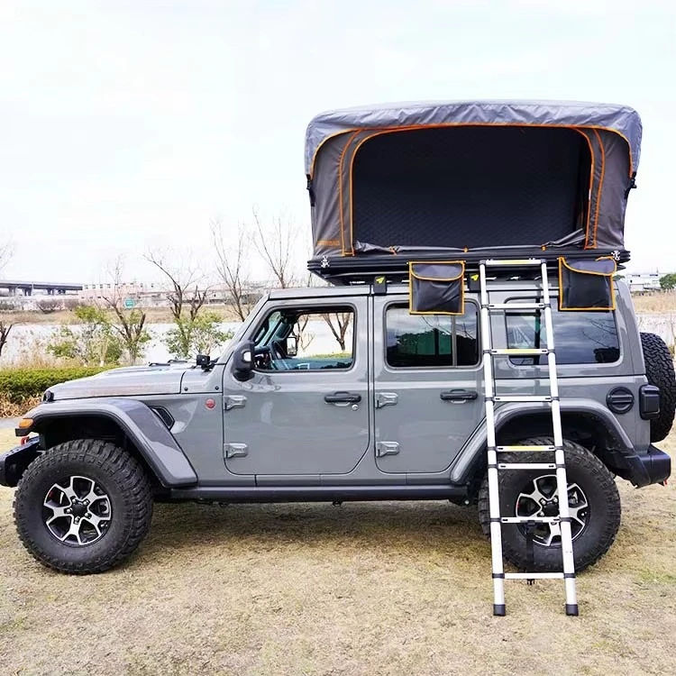 New Style 1-2 Person Waterproof 4WD Car Camping Large Inside Room Aluminium Roof Top Tent