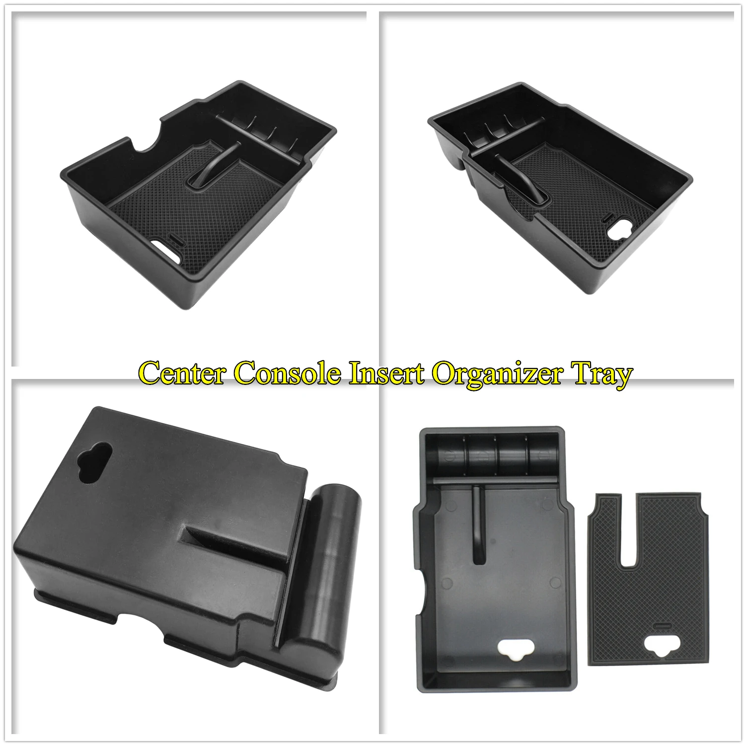 Armrest Storage Box Handle Organizer for Jeep Renegade 2015-2023 Center Console Container Stowing Tidying Interior Accessories