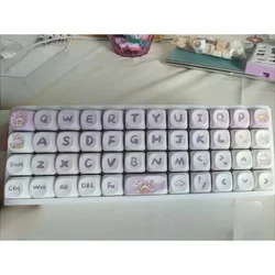 47 Keys Layout Mechical Keyboard Kit Hot Swap Gasket Wireless Tri-mode RGB Backlit VIA Key-changing Game Mechanical Keyboard Kit