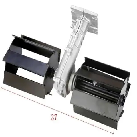 Straight Knife Weeding Wheel Assembly Lawn Mower Accessories, Multi-function Weeding Wheel, Small Soil Ripper Backpack weeding