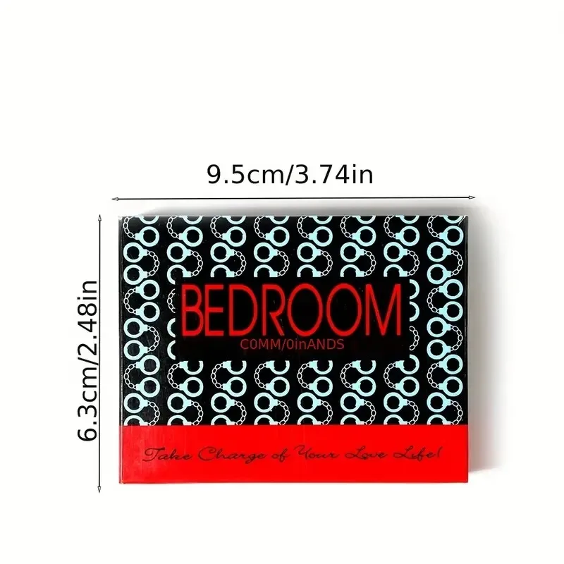 Bedroom Commands Board Card Game 108 Cards Adult Party Interactive Desktop Couple Date Nights Naughty Drinking Games