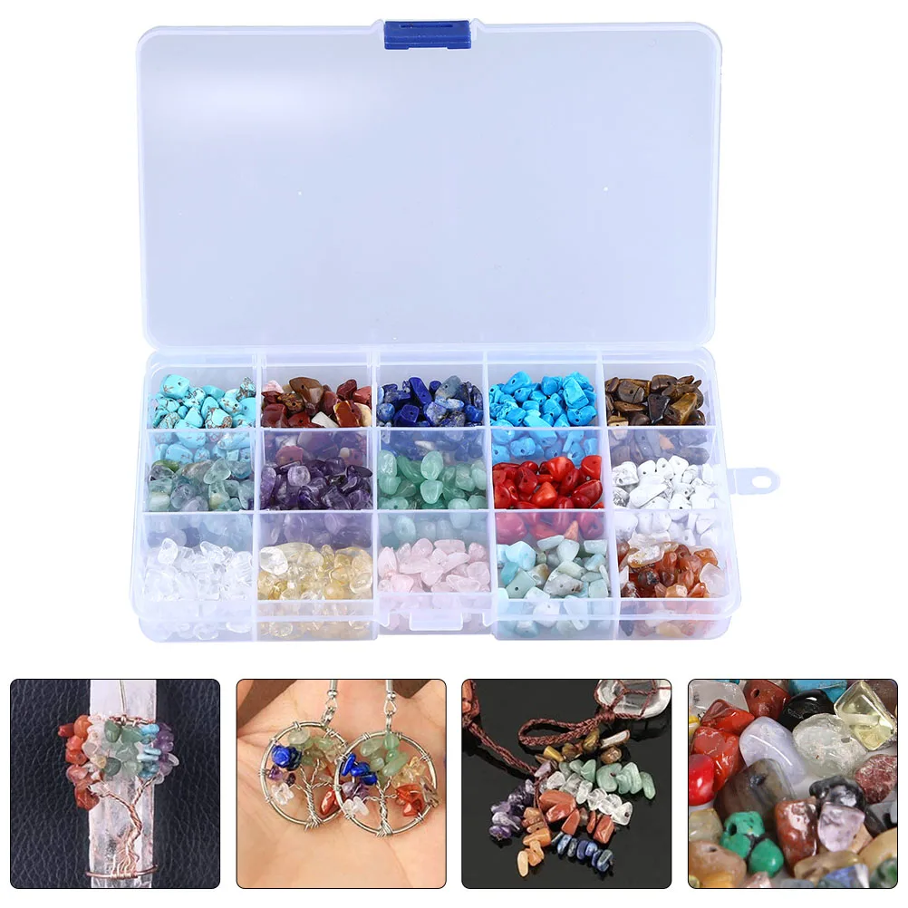 

300pcs Round Glass Beads Bright Color DIY Bracelet Necklace Making Jewelry Crafts Kids Creativity Development Lightweight