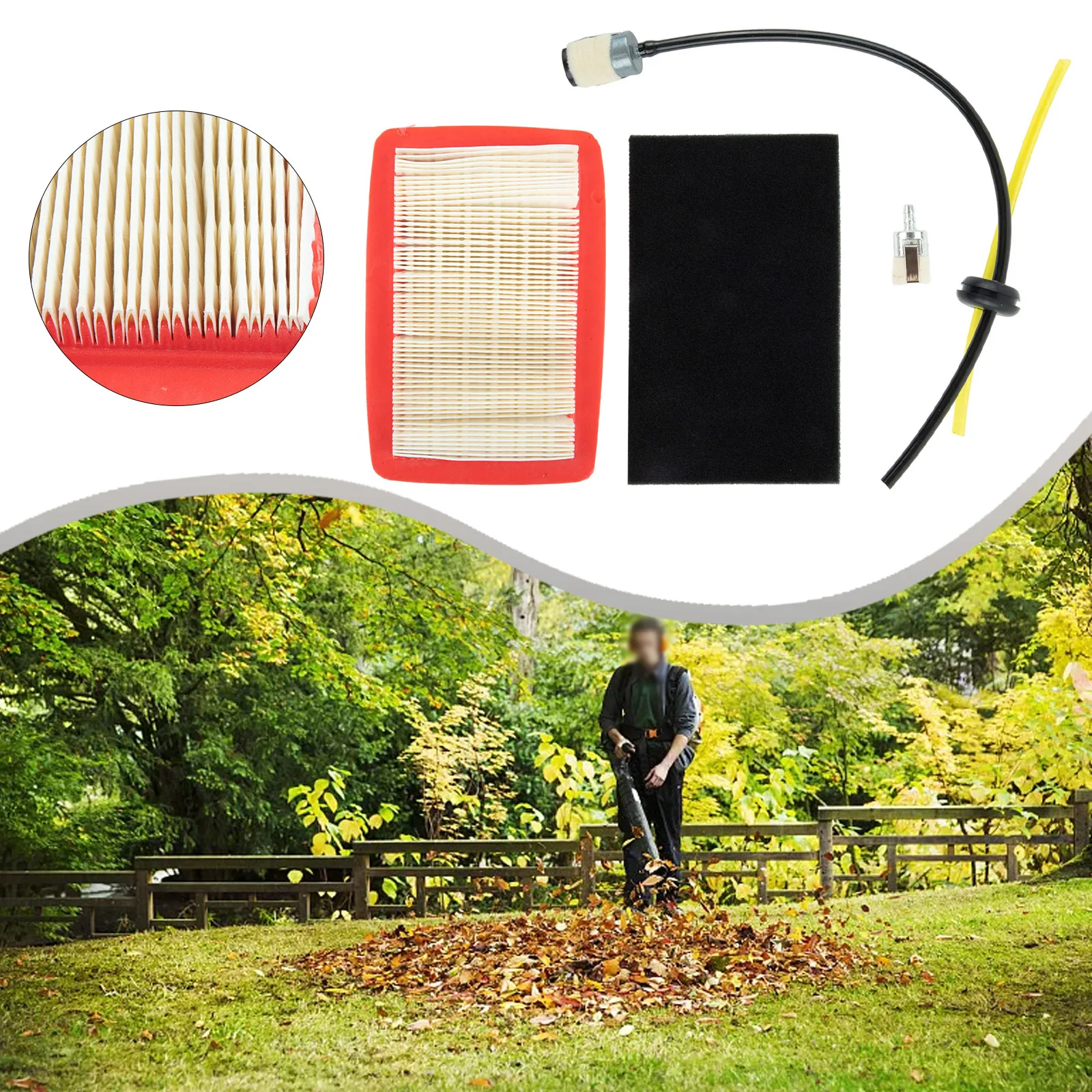 Brand New Air Filter For RedMax EBZ7150RH EBZ7500RH EBZ8001 EBZ8500RH Easy To Install Exquisite Reliable To Use