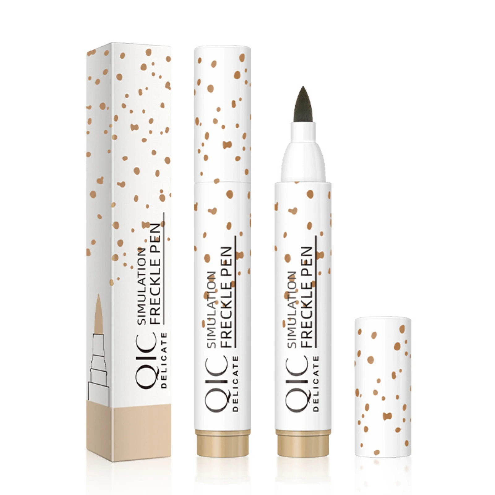 Natural-looking Freckles Effortless Application Long-lasting Easy To Apply Waterproof Versatile Blendable Formula Freckle Pen