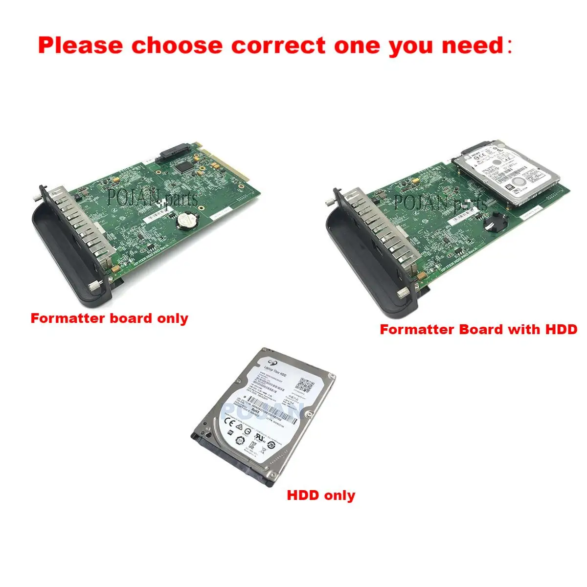 Imagem -01 - Formatter Board ou Hdd com Hdd Cr64767029 Cn727-67042 Cr650-67001 para H-p Designjet T790 T1300 T795 T2300 Pojan