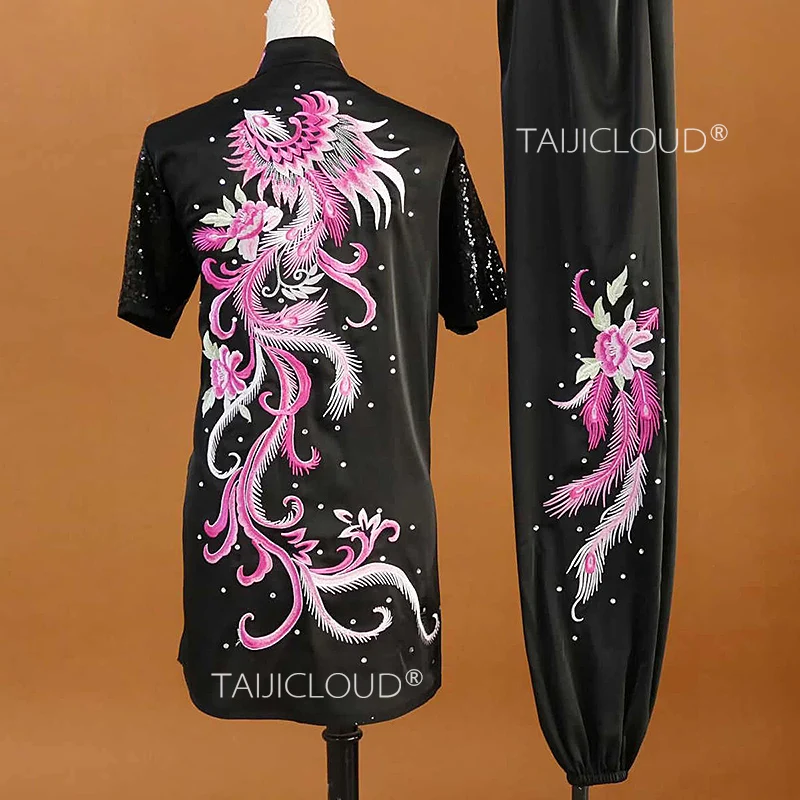 ملابس فنون الدفاع عن النفس مخصصة للرجال والنساء: بدلات الأداء، زي التدريب الكونغ فو، ملابس منافسة الووشو - صنع حسب الطلب