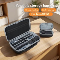 Sunnylife Portable Carrying Bag For Insta360 X5 X4 Storage Bag Single Machine Bag Handbag Box Travel Case Camera Accessories