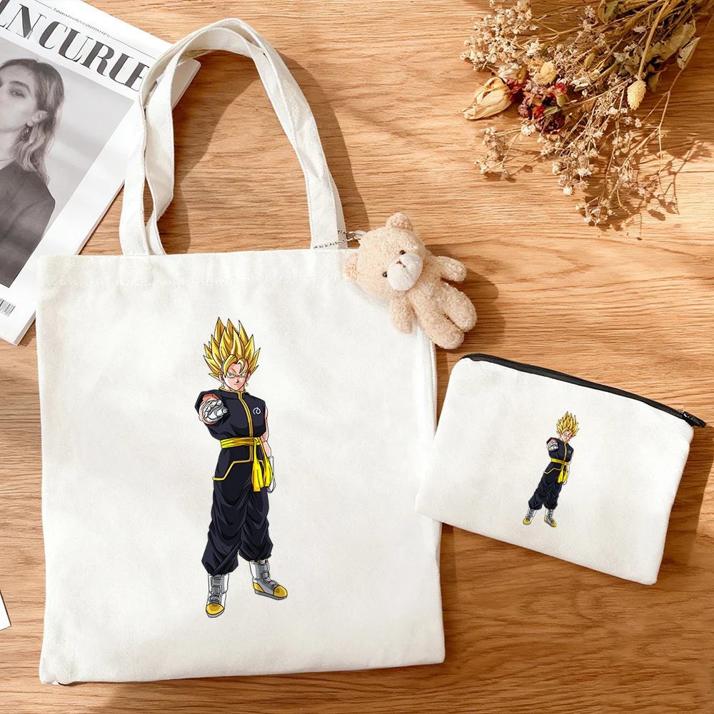 kawaii large capacity Personality 3pcs/set Son Goku Goku Black Gohan Simple Anime figure Printing thicken Surrounding student view 6