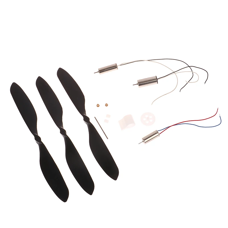 1Set 3.7V Model Airplane Micro 8520 Coreless DC Motor Propeller Gear Reduction Gearbox DIY Helicopter UAV RC Drone