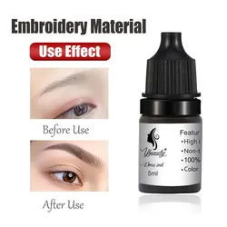2pcs Tattoo Ink Set Permanent Makeup Eyebrow Lips Eye Line Tattoo For Body Beauty Tattoo Art Supplies Color Microblading Pigment