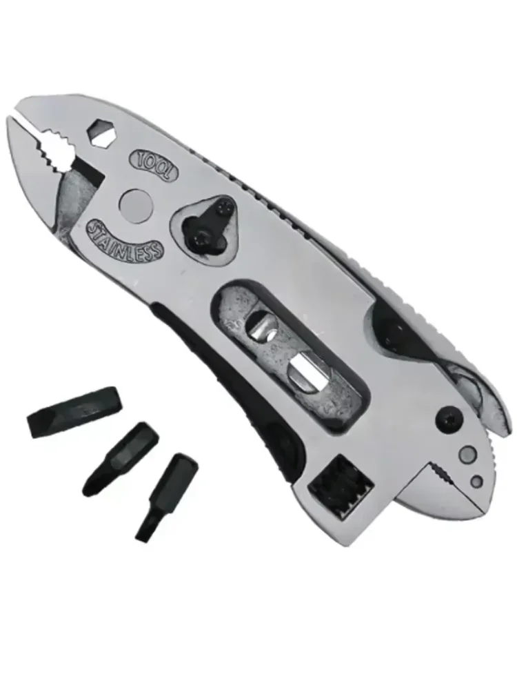 Multitool Pliers Pocket Knife Screwdriver Set Kit Adjustable Wrench Jaw Spanner Repair Outdoor Camping Survival Multi Tools