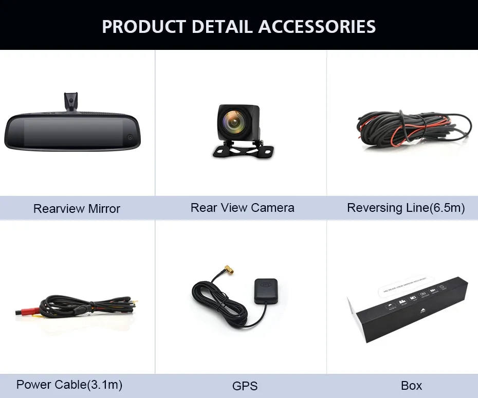 2019 New 2+32GB 3-CH Car DVR ADAS 4G Android Rearview Mirror FHD 1080P Special Bracket Auto DashCam Camera For Taxi