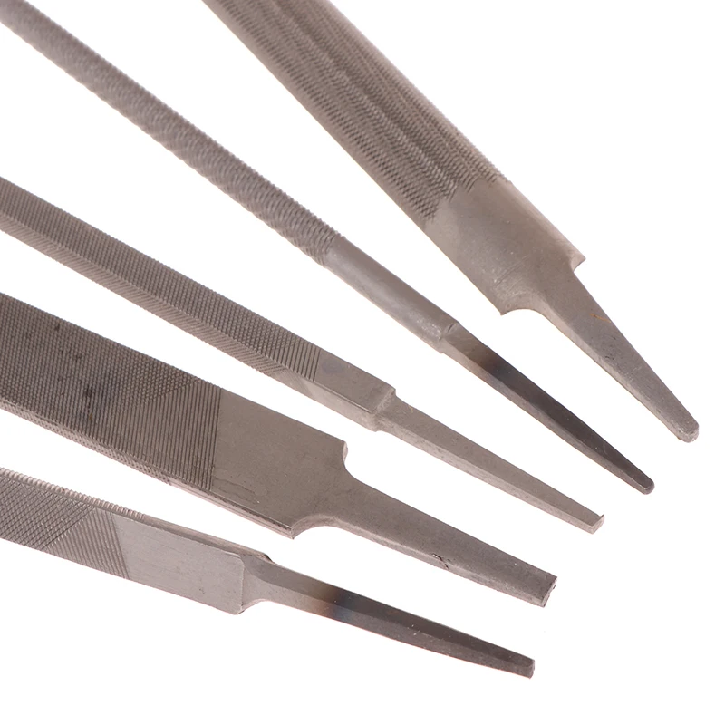 1PCS For Metalworking Woodworking Steel Rasp File Flat 6 Inch Industrial Steel Files Set Flat/Round/Half Round/Triangle/Square