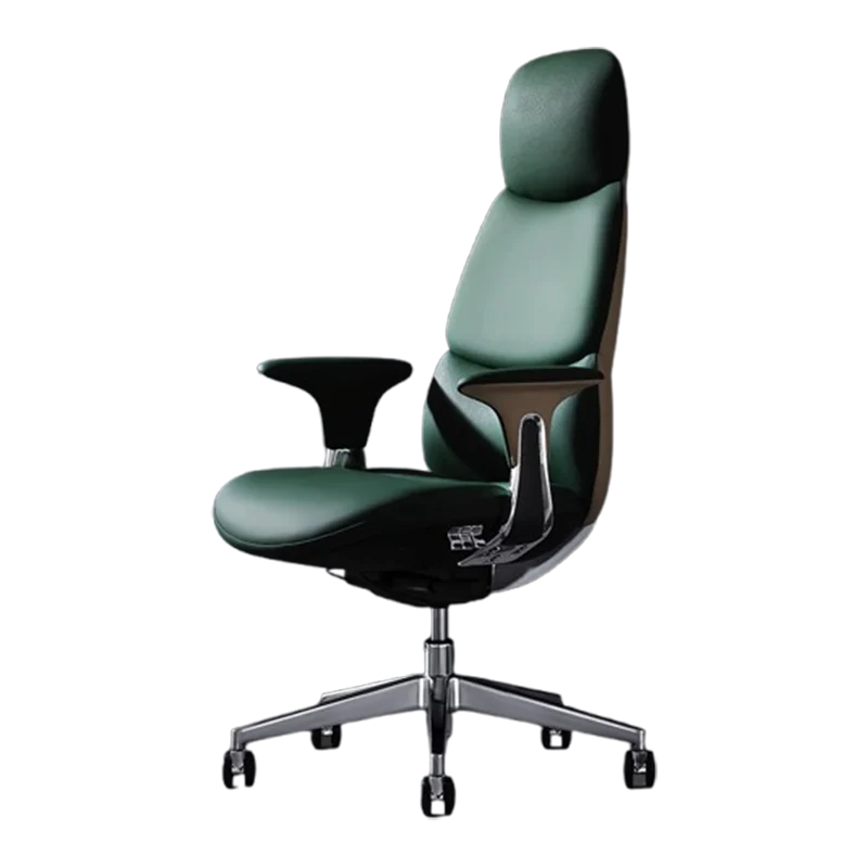 

Удобное офисное кресло для руководителя, роскошное серое дизайнерское вращающееся кресло-шезлонг, эргономичное портативное кресло для домашнего офиса