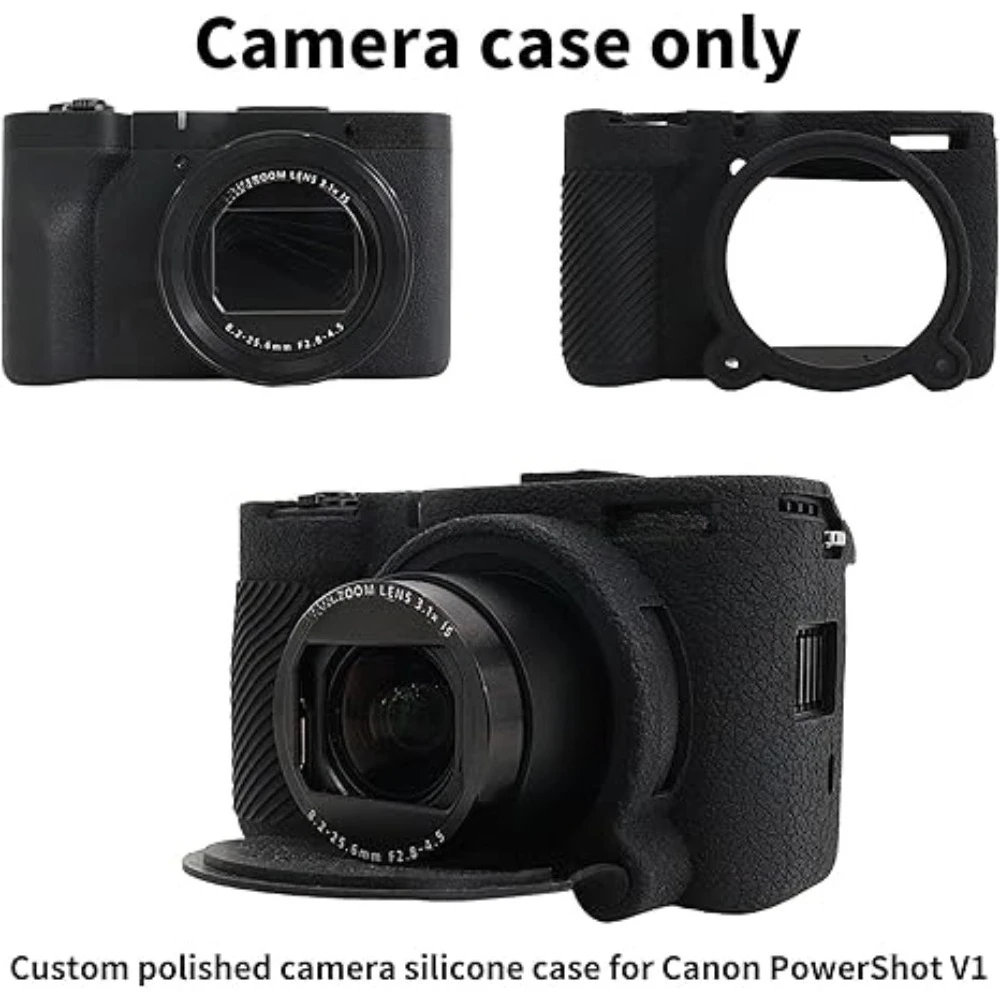 

Protective case, For Canon PowerShot V1 silicone cover, camera bag, Protective Body Case