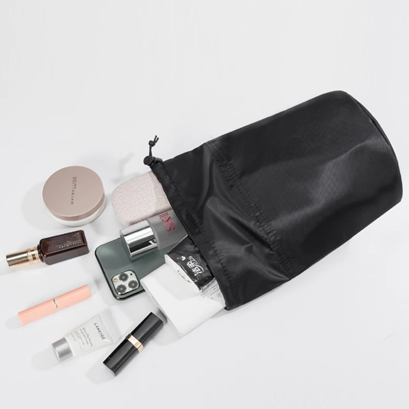 EverToner Purse Organizer Insert  For GG Marmont Bucket Nylon Inner Liner Bag Makeup Storage Multi-funcational Drawstring Bag - view 6